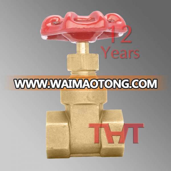 Yellow Brass Small Size Gate Valve