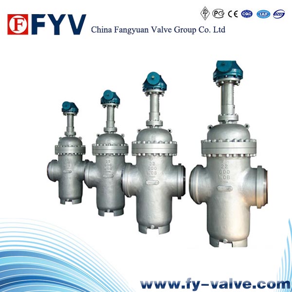 API 6D Manual Operated Slab Gate Valve 600lbs